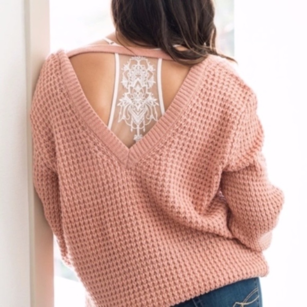 Boho minimalist racerback Seamless Floral bralette - Picture 5 of 6
